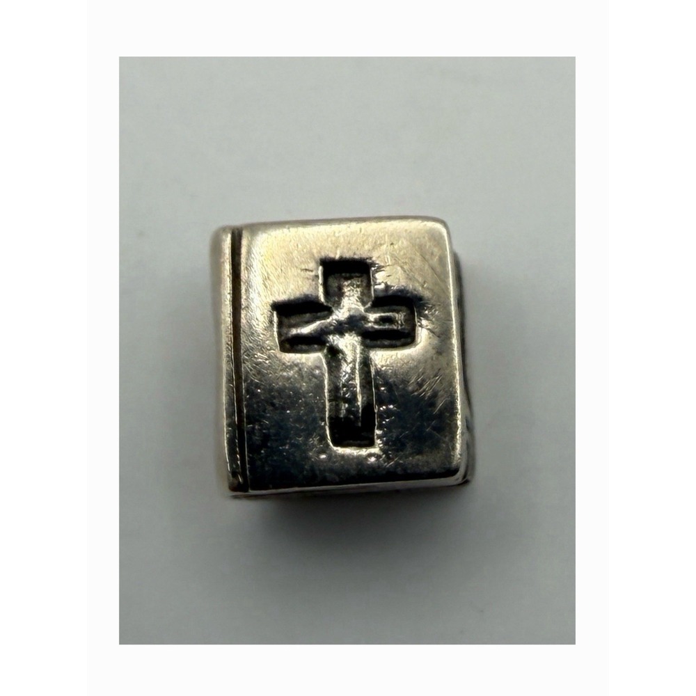 Pandora Sterling Silver Bible Bracelet Charm 3.3g